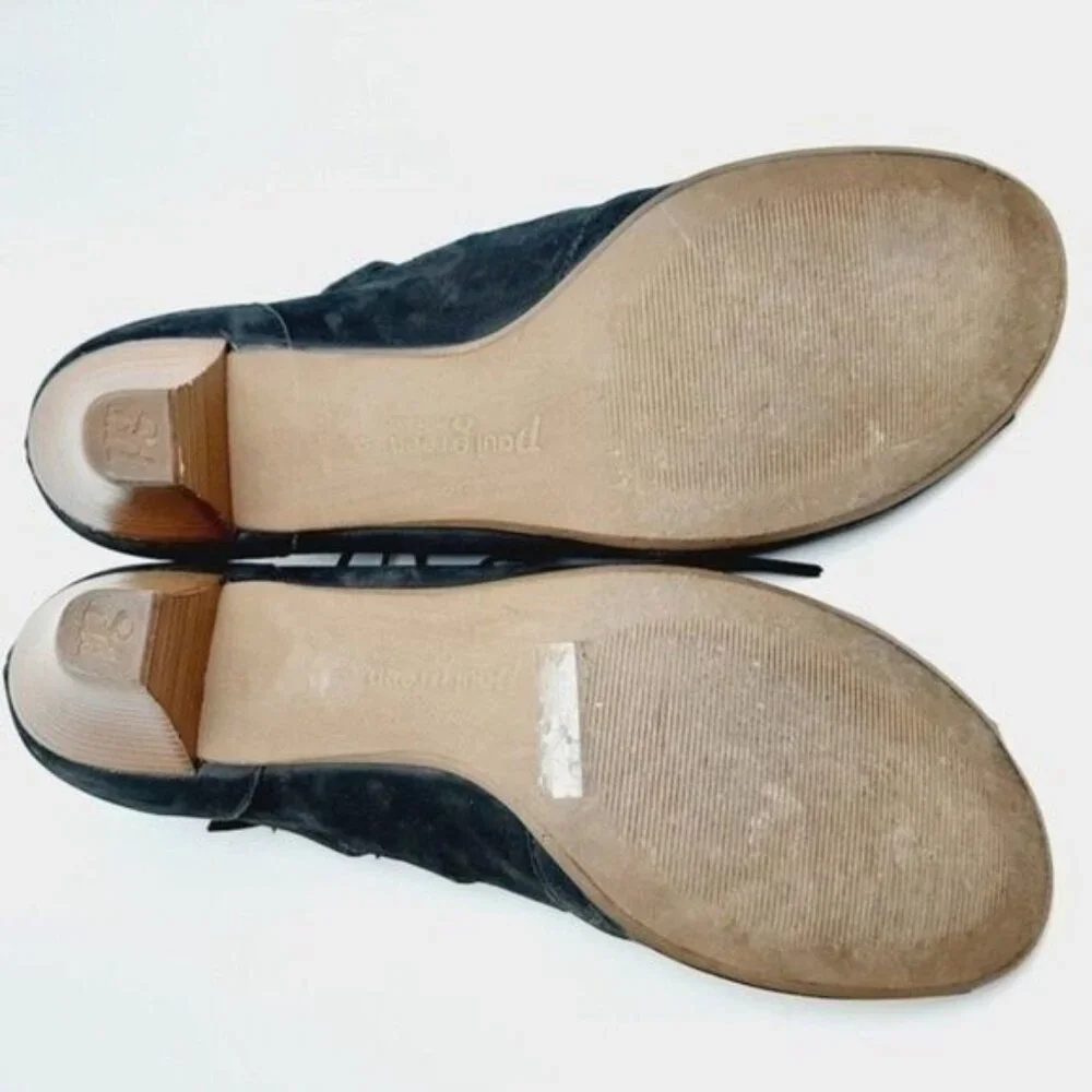 PAUL GREEN Prague Handmade Gladiator Cut Out Lace-up Suede Heels Sz 8 - Picture 15 of 15